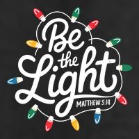 Be The Light Christmas Matthew 5:14 11oz C Handle Ceramic Mug