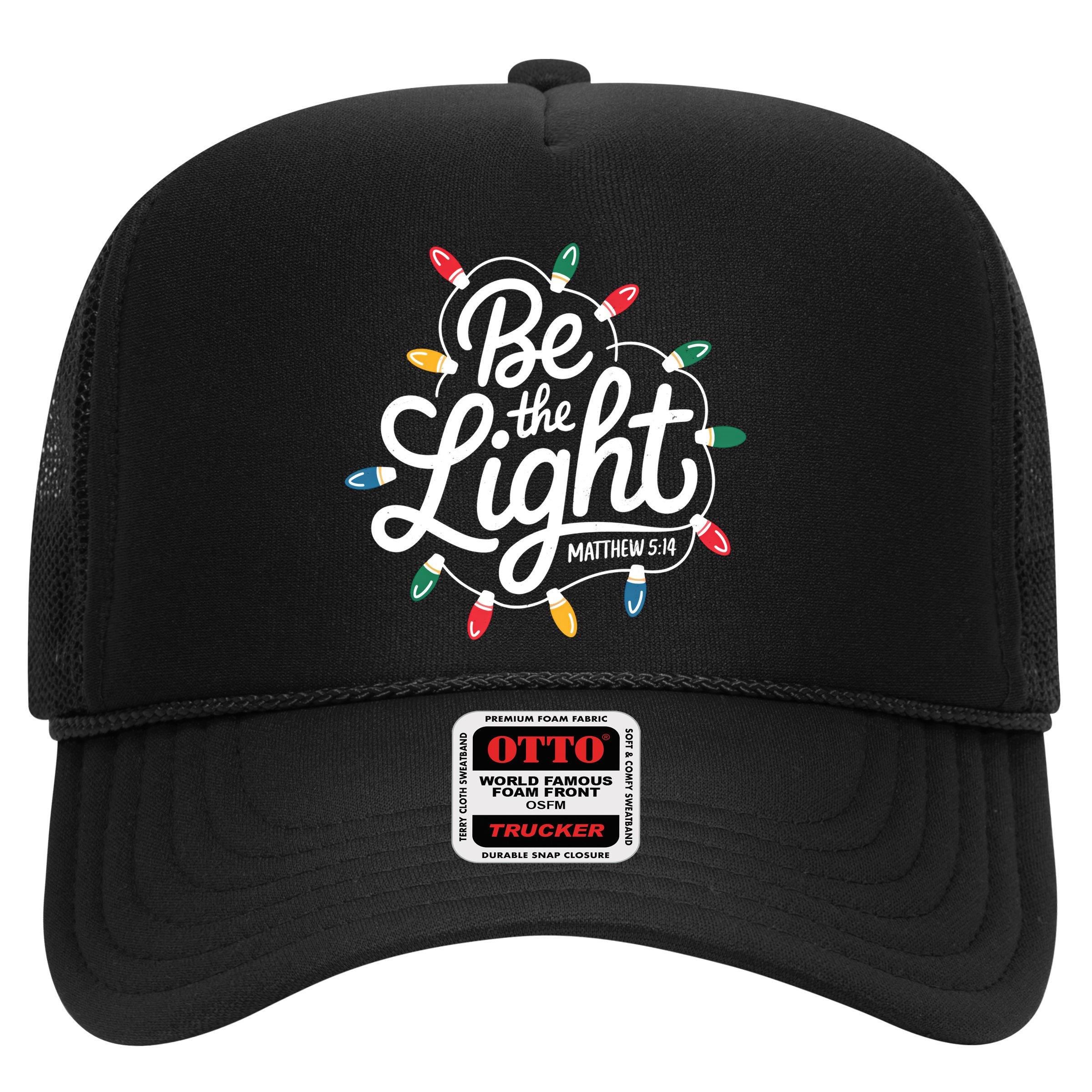 Be The Light Christmas Matthew 5:14 Hat