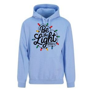 Be The Light Christmas Matthew 5:14 Unisex Surf Hoodie