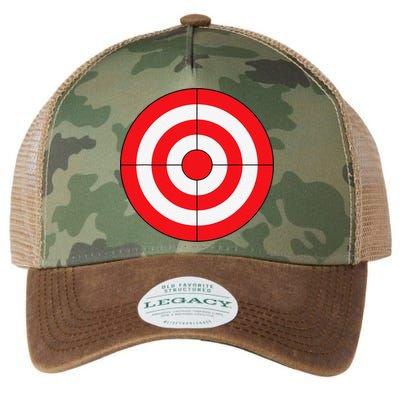 BullsEye Target Lazy DIY Halloween Costume Darts Shooting Legacy Tie Dye Trucker Hat
