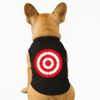 BullsEye Target Lazy DIY Halloween Costume Darts Shooting Doggie Tank