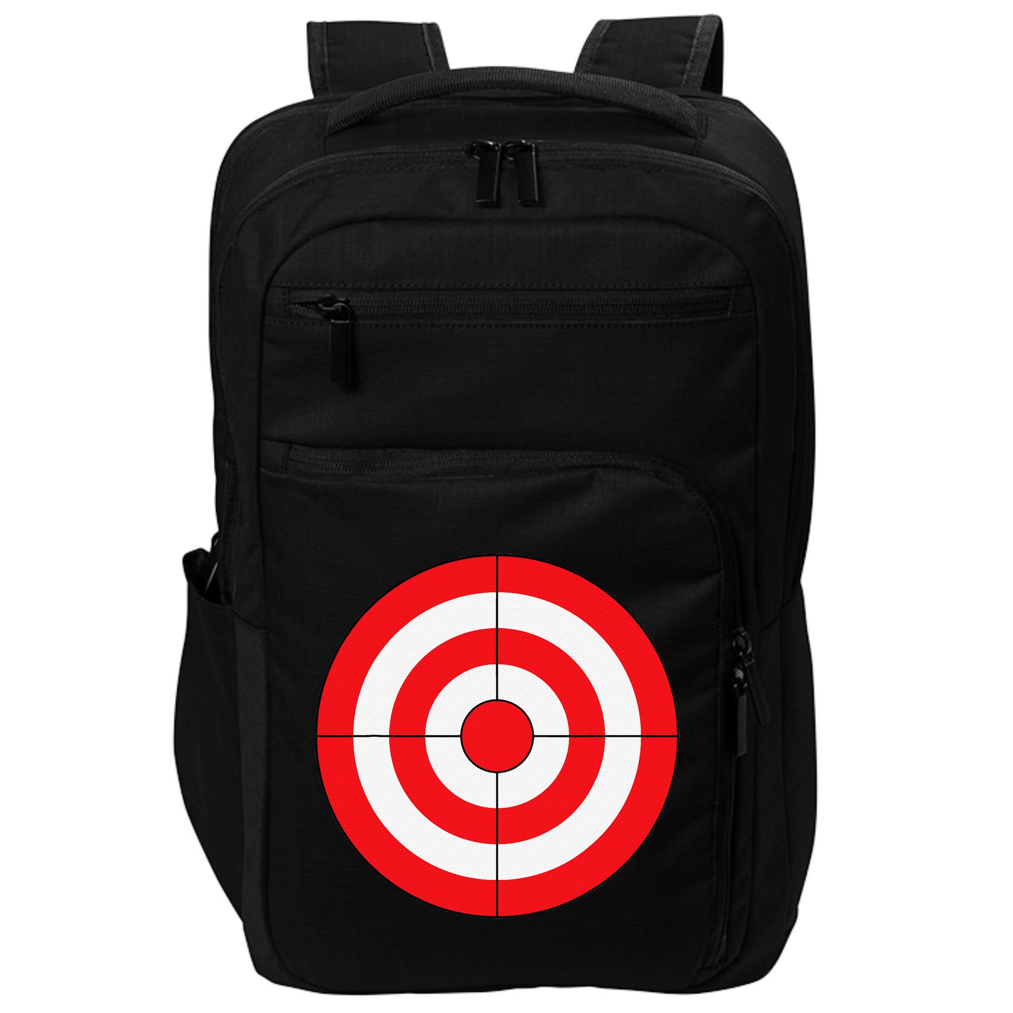 BullsEye Target Lazy DIY Halloween Costume Darts Shooting Impact Tech Backpack