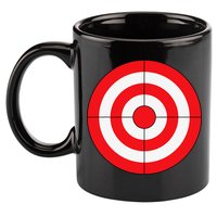 BullsEye Target Lazy DIY Halloween Costume Darts Shooting 11oz C Handle Ceramic Mug