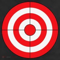 BullsEye Target Lazy DIY Halloween Costume Darts Shooting 11oz C Handle Ceramic Mug
