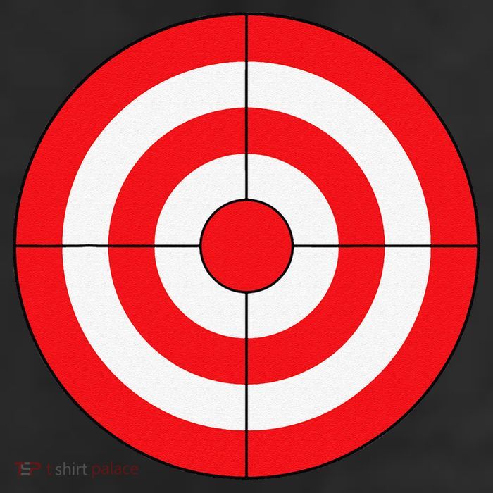 BullsEye Target Lazy DIY Halloween Costume Darts Shooting 25L Jumbo Tote