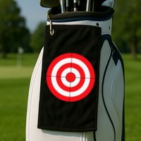 BullsEye Target Lazy DIY Halloween Costume Darts Shooting Golf Towel