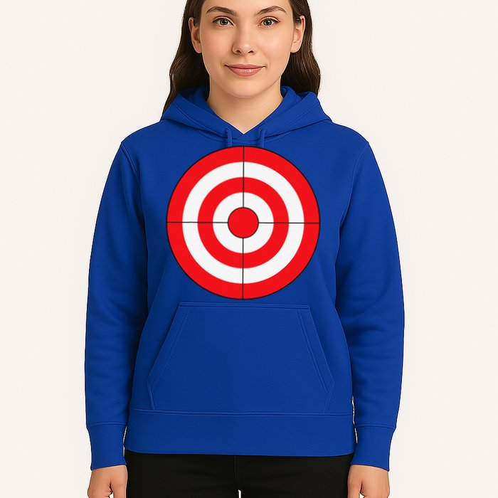 BullsEye Target Lazy DIY Halloween Costume Darts Shooting Hoodie