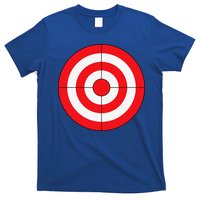 BullsEye Target Lazy DIY Halloween Costume Darts Shooting T-Shirt