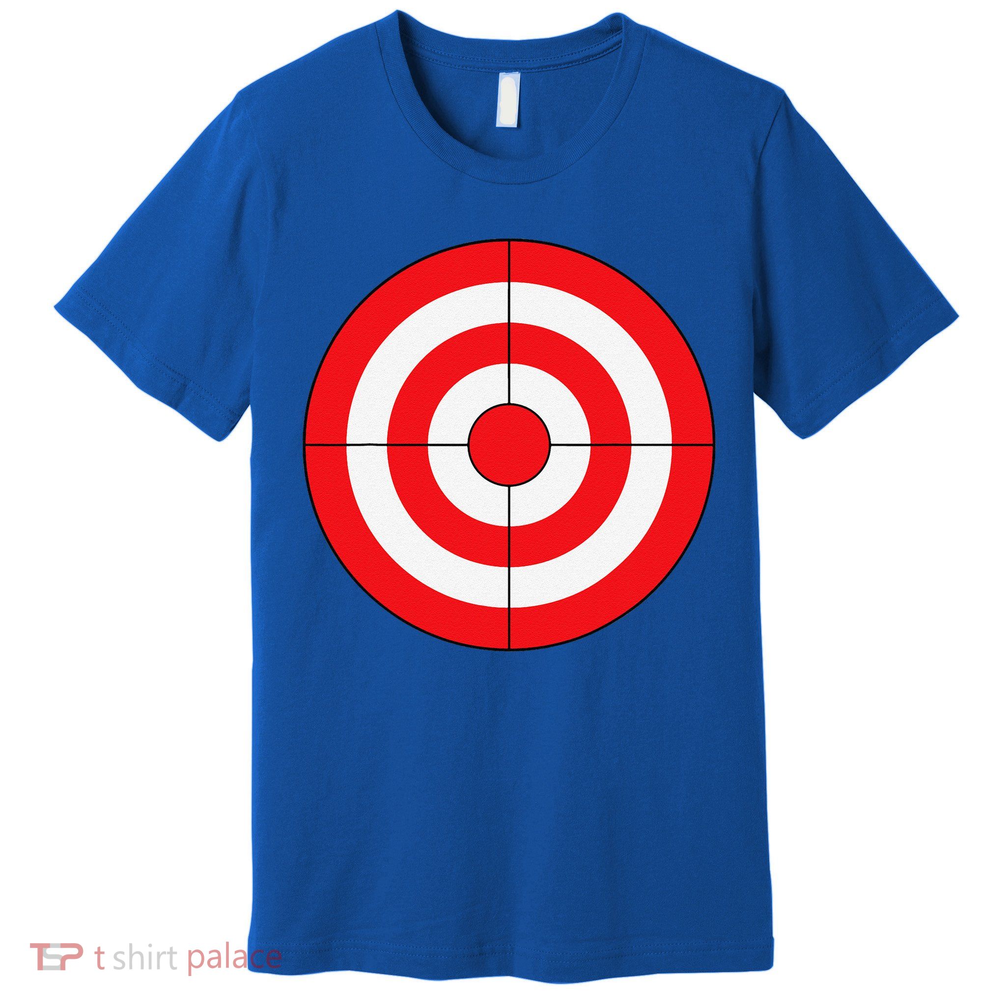 BullsEye Target Lazy DIY Halloween Costume Darts Shooting Premium T-Shirt
