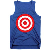 BullsEye Target Lazy DIY Halloween Costume Darts Shooting Tank Top
