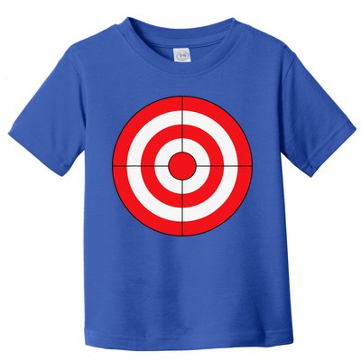 BullsEye Target Lazy DIY Halloween Costume Darts Shooting Toddler T-Shirt