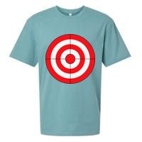 BullsEye Target Lazy DIY Halloween Costume Darts Shooting Sueded Cloud Jersey T-Shirt