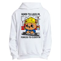 Born To Lock In Forced To Clock In Urban Pullover Hoodie