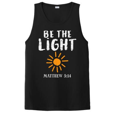 Be The Light Sun Matthew 514 Bible Christian PosiCharge Competitor Tank