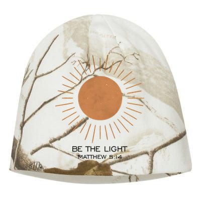 Be The Light Matthew 5 14 Kati - Camo Knit Beanie