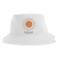 Be The Light Matthew 5 14 Sustainable Bucket Hat