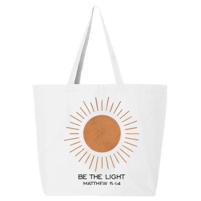 Be The Light Matthew 5 14 25L Jumbo Tote