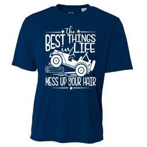 Best Things Life Mess Up Your Hair Cooling Performance Crew T-Shirt