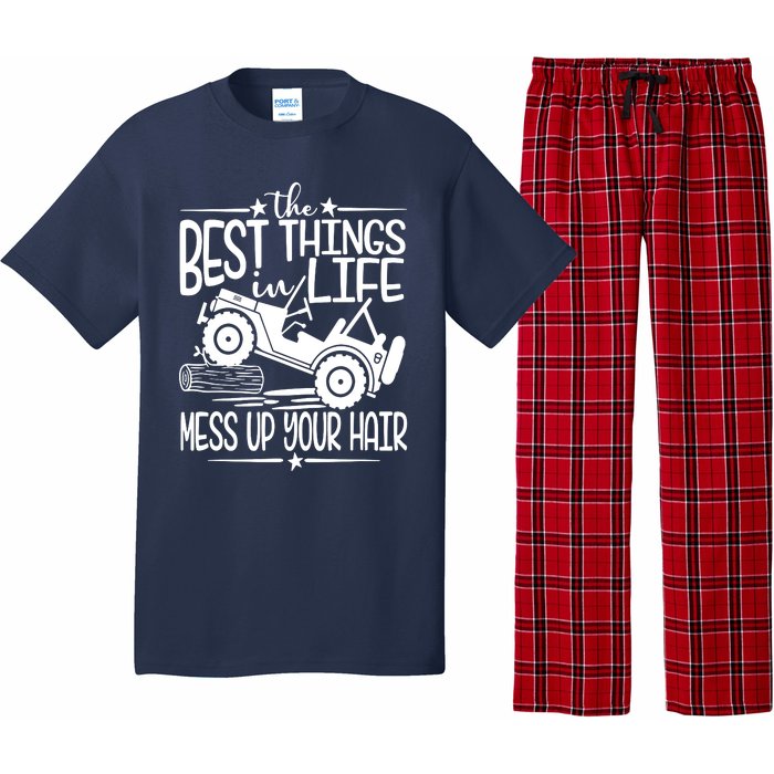 Best Things Life Mess Up Your Hair Pajama Set