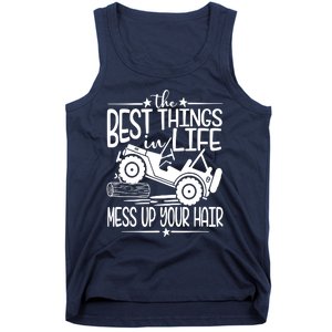 Best Things Life Mess Up Your Hair Tank Top