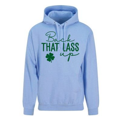 Back That Lass Up Funny St Patricks Day Offensive Unisex Surf Hoodie