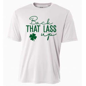 Back That Lass Up Funny St Patricks Day Offensive Cooling Performance Crew T-Shirt