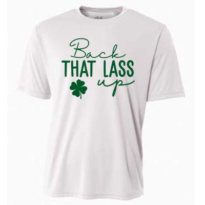 Back That Lass Up Funny St Patricks Day Offensive Cooling Performance Crew T-Shirt