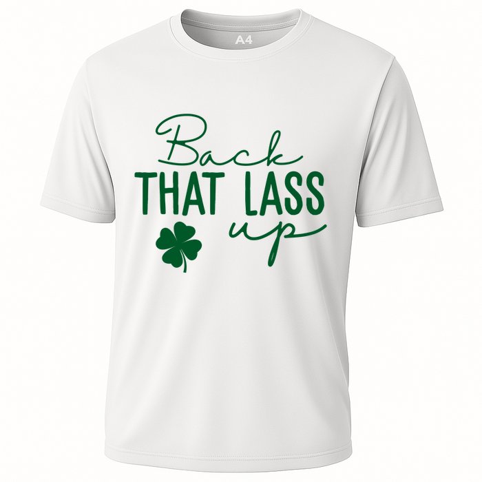 Back That Lass Up Funny St Patricks Day Offensive Performance Shirt