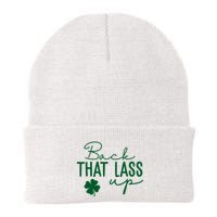Back That Lass Up Funny St Patricks Day Offensive Beanie