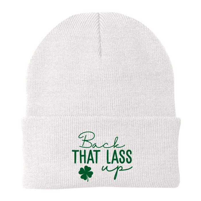 Back That Lass Up Funny St Patricks Day Offensive Beanie