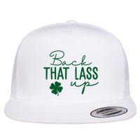 Back That Lass Up Funny St Patricks Day Offensive Flatbill Hat