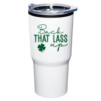 Back That Lass Up Funny St Patricks Day Offensive Tumbler