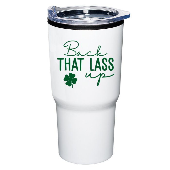 Back That Lass Up Funny St Patricks Day Offensive Tumbler