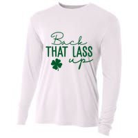 Back That Lass Up Funny St Patricks Day Offensive Cooling Performance Long Sleeve Crew
