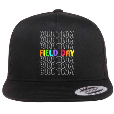 Blue Team Let The Games Begin 2025 Field Day Spirit Squad Flatbill Hat
