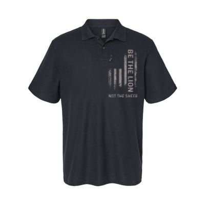 Be The Lion Not The Sheep Softstyle Adult Sport Polo