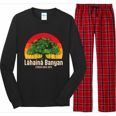 Banyan Tree Lahaina Maui Hawaii Long Sleeve Pajama Set