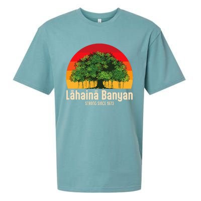 Banyan Tree Lahaina Maui Hawaii Sueded Cloud Jersey T-Shirt