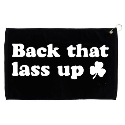 Back That Lass Up Funny Designs Meaningful Gift Grommeted Golf Towel