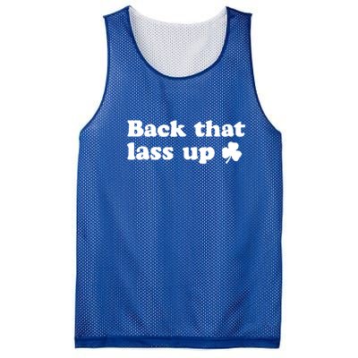 Back That Lass Up Funny Designs Meaningful Gift Mesh Reversible Basketball Jersey Tank