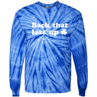 Back That Lass Up Funny Designs Meaningful Gift Tie-Dye Long Sleeve Shirt