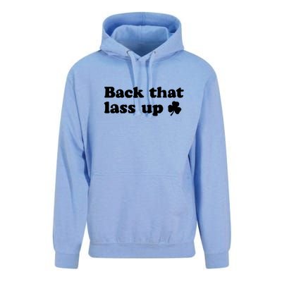 Back That Lass Up Funny Designs Meaningful Gift Unisex Surf Hoodie