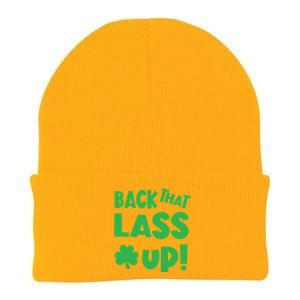 Back That Lass Up Funny St Patricks Day Gift Knit Cap Winter Beanie