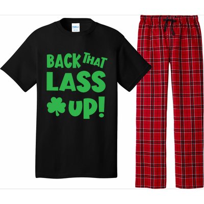 Back That Lass Up Funny St Patricks Day Gift Pajama Set