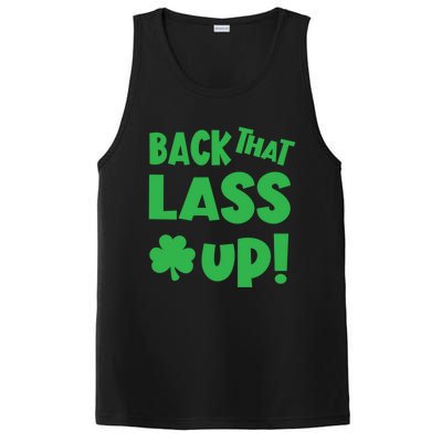 Back That Lass Up Funny St Patricks Day Gift PosiCharge Competitor Tank