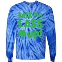 Back That Lass Up Funny St Patricks Day Gift Tie-Dye Long Sleeve Shirt