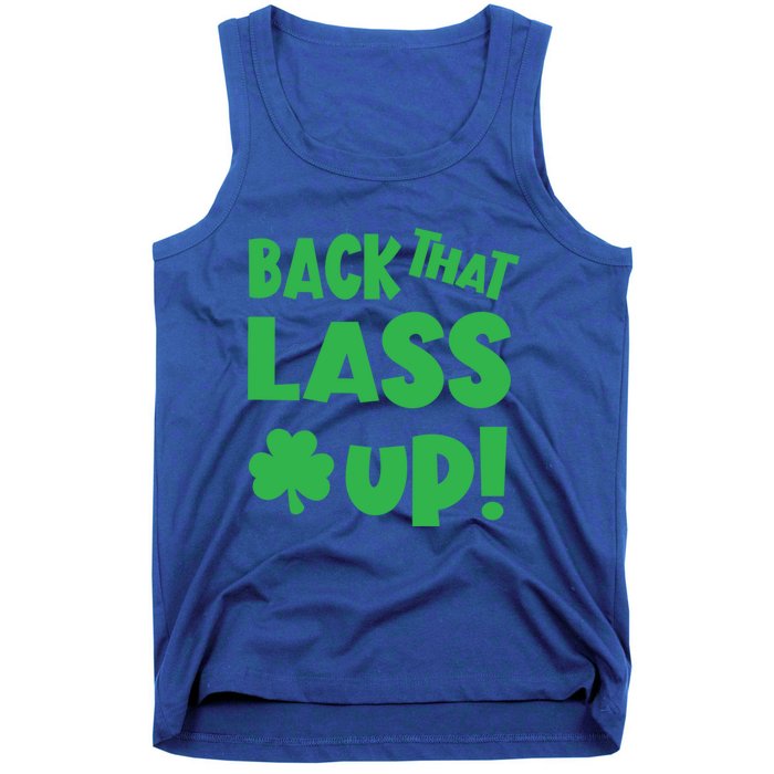 Back That Lass Up Funny St Patricks Day Gift Tank Top