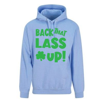 Back That Lass Up Funny St Patricks Day Gift Unisex Surf Hoodie