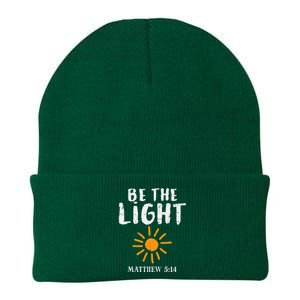 Be The Light Sun Matthew 514 Bible Christian Knit Cap Winter Beanie