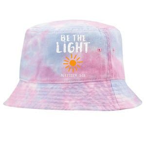 Be The Light Sun Matthew 514 Bible Christian Tie-Dyed Bucket Hat